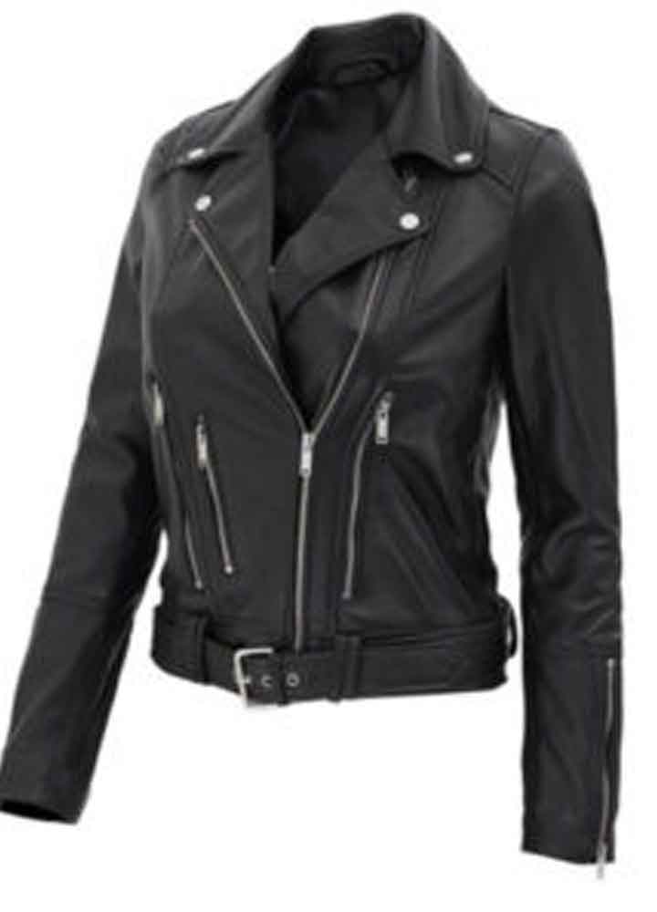 WOMEN’S ASYMMETRICAL MOTORCYCLE BLACK LEATHER JACKET WOMEN’S ASYMMETRICAL MOTORCYCLE BLACK LEATHER JACKET